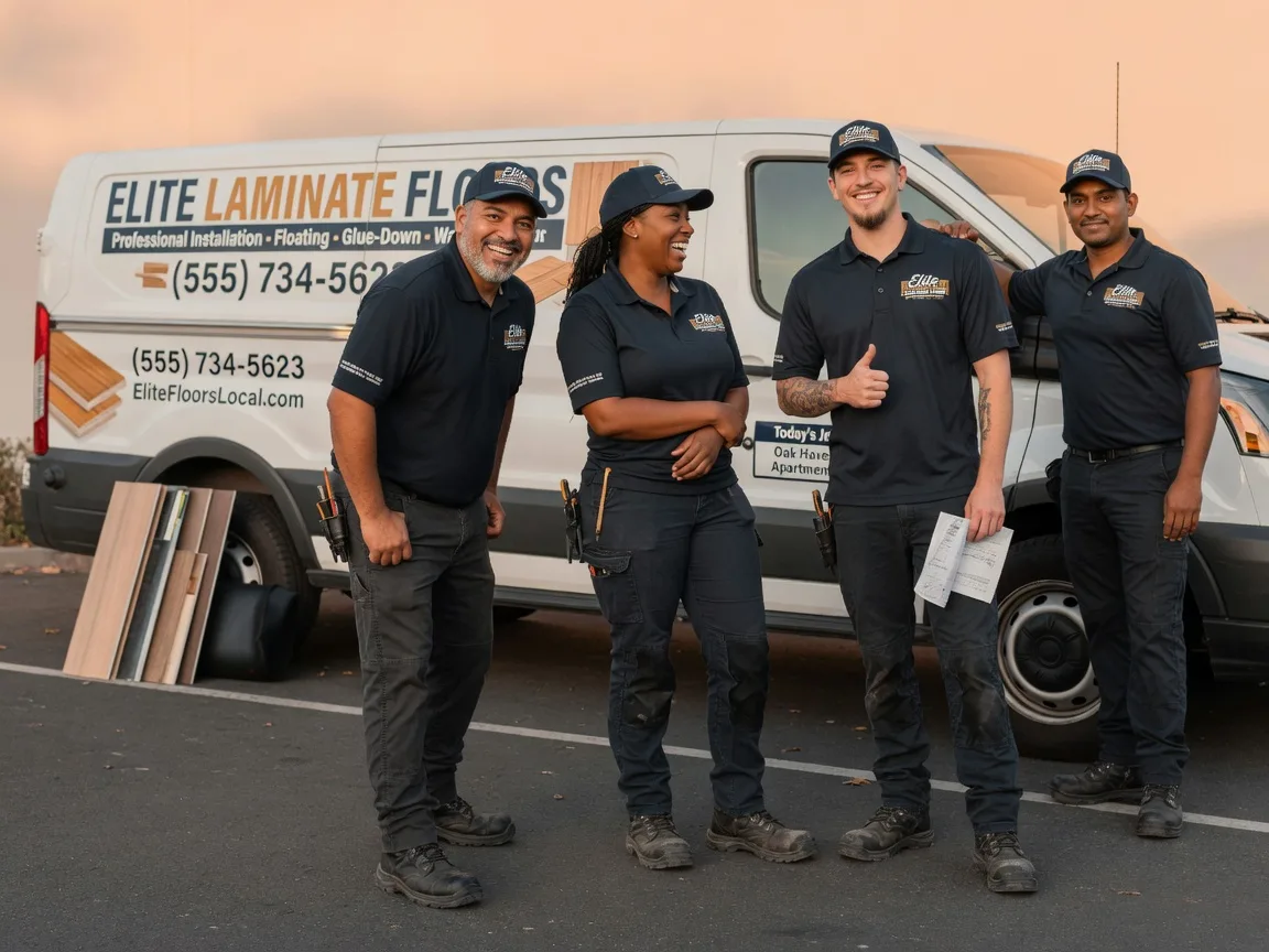 Laminate flooring installation company in Goree, TX